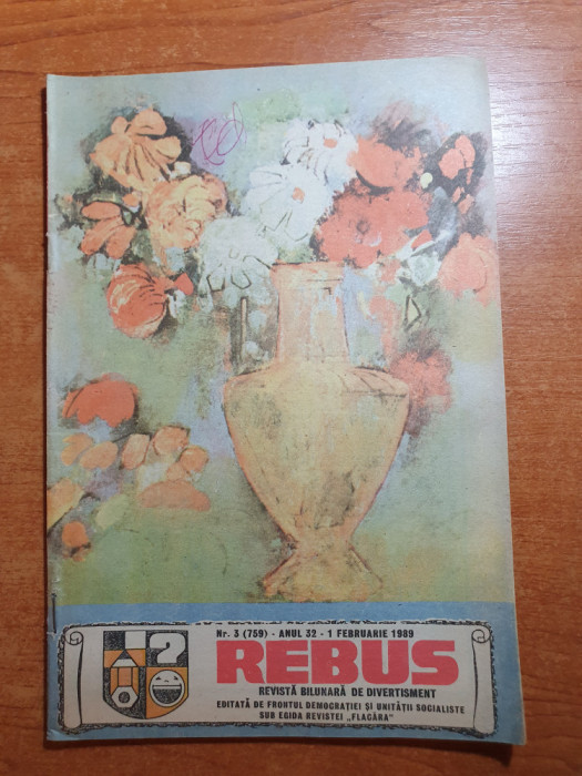 revista rebus 1 februarie 1989