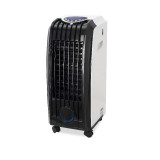 Racitor aer Zilan ZLN-1307, Putere 60W, Telecomanda, 3 viteze, Rezervor apa 8L, Timer, Umidificator, Purificator, Racire si Functie de Ionizare. Alb