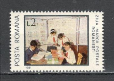 Romania.1981 Ziua marcii postale YR.717 foto