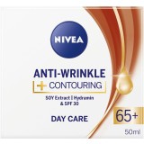 Crema de zi Nivea Anti-rid 65+, 50 ml