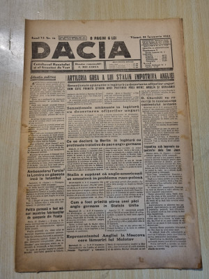 Dacia 21 ianuarie 1944-stiri al 2-lea razboi mondial,tenisul romanesc foto