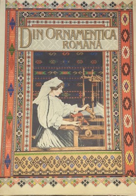 DIN ORNAMENTICA ROMANA. Album de broderii si tesaturi romanesti 1976 foto