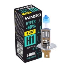 Bec Halogen Winso Hyper +60% H1 - 12V, 55W P14.5s ● 3400K