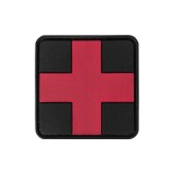 Ecuson 3D PVC Medic Velcro Negru MFH