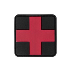 Ecuson 3D PVC Medic Velcro Negru MFH
