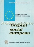 Dreptul Social European - Andrei Popescu, Nicolae Voiculescu