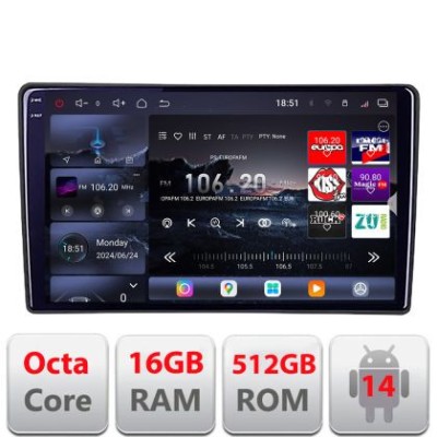 Navigatie Hyundai I40 2011-2019 Android radio gps internet 8 core QLED 2K 16+512 360 Edotec CarStore Technology foto
