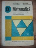 Matematica: Geometrie si trigonometrie Manual pentru clasa a 9-a - Augustin Cota, Mariana Radutiu