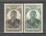 Africa Ecuatoriala.1945 Guvernator Eboue SA.25