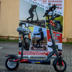 Model Trotineta Delivery Tazz/Glovo/Food Panda, KuKirin M4 PRO 70 Km