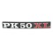 Sigla scris &quot;PK 50 XL&quot; laterala Vespa PK 50 XL / Elestart (85-90) - PK 50 XL Plurimatic / Elestart (86-90) 2T AC 50cc