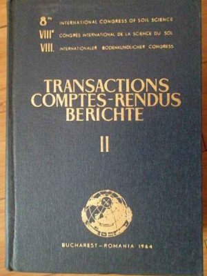 Transactions Comptes-rendus Berichte Ii - Necunoscut ,303827 foto