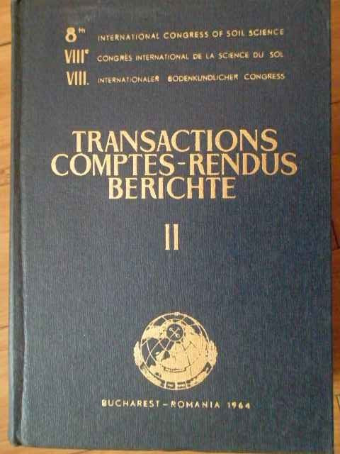 Transactions Comptes-rendus Berichte Ii - Necunoscut ,303827