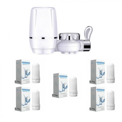 Robinet cu filtru pentru purificare apa + 5 Rezerve foto