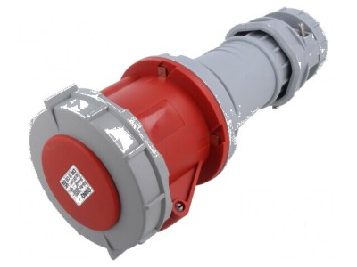Conector AC mufă mamă 63A IEC 60309 IP67 5 pini foto