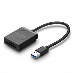 Cititor De Carduri SD/micro SD Ugreen La USB 3.0 Negru (20250) 20250-UGREEN