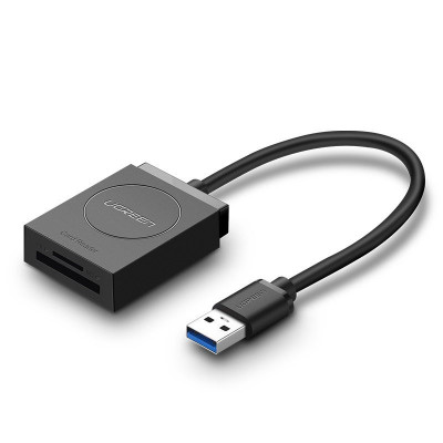 Cititor De Carduri SD/micro SD Ugreen La USB 3.0 Negru (20250) 20250-UGREEN foto