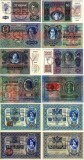 Lot 6 Reproduceri Bancnote Romania 1919 Austro-Hungarian Krone, Replică/Copie Colectie