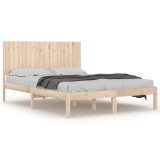 Cumpara ieftin Cadru de pat Super King, 180x200 cm, lemn masiv
