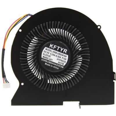 Cooler laptop, Compatibil Lenovo, 4 pini, Negru foto