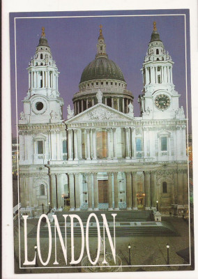 FA45-Carte Postala- ANGLIA - Londra, St. Paul&amp;#039;s Cathedral, necirculata foto