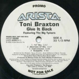 Vinil Toni Braxton &lrm;&ndash; Let Me Show You The Way (Out) / Give It Back 12&quot; (VG+), Rap