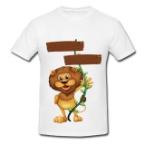 Tricou &quot; Mascota leu &quot;
