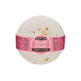 Beauty Jar Bila de baie efervescenta cu trandafir, Flower Power, 150g