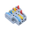 Conector Cablu MYF-FY 3-6 Fire, Mufa Rapida cu Manete, 32A, 250V, 0.08-4mm&sup2;, Cupru/ABS, Rigleta Fara Suruburi