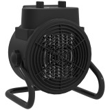 HOMCOM &Icirc;ncălzitor electric reglabil cu 3 moduri, 21.5x15.8x22 cm, Negru | Aosom Romania