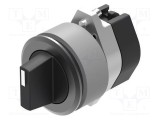 Comutator rotativ 30mm negru EAO OptoHiT IP65