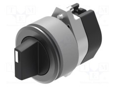 Comutator rotativ 30mm negru EAO OptoHiT IP65