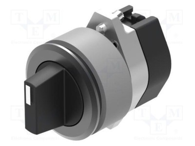Comutator rotativ 30mm negru EAO OptoHiT IP65 foto