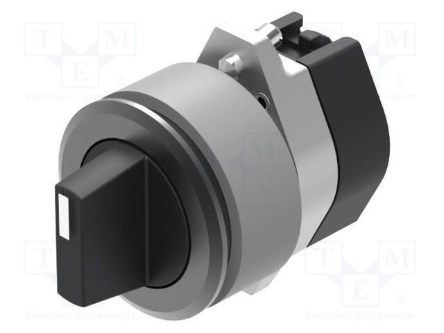 Comutator rotativ 30mm negru EAO OptoHiT IP65