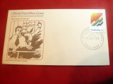 Plic FDC - Bursa din Sidney 1971 Australia
