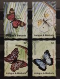 BC80, Antigua &amp; Barbuda 2007, serie fauna-fluturi