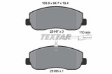 Set placute frana disc Nissan Interstar, Interstar Sasiu, Kubistar, NV400, NV400 Sasiu; Opel Movano B, Movano B Sasiu; Renault Master III, Master