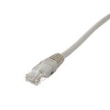 Cablu de retea UTP Well cat5e patch cord RJ45-RJ45 0.5m gri 26AWG CCA UTP-0008-0.5GY-WL