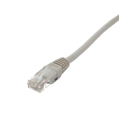 Cablu de retea UTP Well cat5e patch cord RJ45-RJ45 0.5m gri 26AWG CCA UTP-0008-0.5GY-WL foto