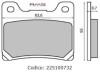 Placute frana (Sinter) Yamaha FZR 600 &#039;90-&#039;99 Cod Produs: MX_NEW 225100732RM