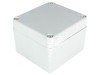 Carcasă universală aluminiu gri IP65 70x80x57mm
