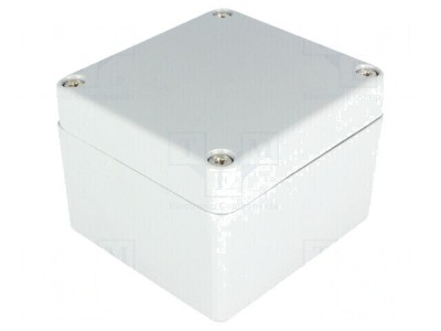 Carcasă universală aluminiu gri IP65 70x80x57mm foto