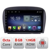Navigatie Mercedes SL W230 2004-2011 F-w230 Octa Core cu Android Radio Bluetooth Internet GPS WIFI DSP 8+128GB 4G CarStore Technology