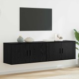 Cumpara ieftin Set Dulap TV montat pe perete 2 buc. 80 x 34,5 x 40 cm