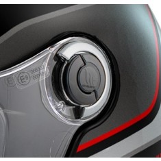 Kit mecanism viziera casca integrala MT Jarama &ndash; rama argintie &ndash; tip viziera: MT-V-32