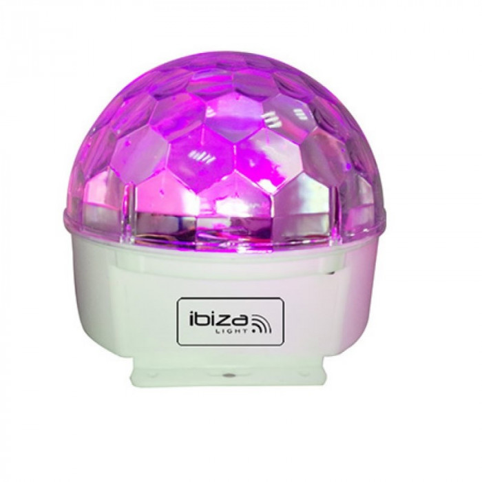 Glob cu lumini Ibiza Astro Led, 9 culori, telecomanda