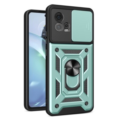 Husa pentru Motorola Moto G72 - Techsuit CamShield Series - Green foto