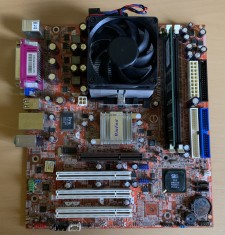Kit Placa de baza Winfast 760GXK8MC + Procesor AMD Sempron 2800+ (2.8Ghz) + RAM foto