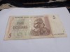 5 dollars zimbabwe