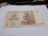 5 dollars zimbabwe